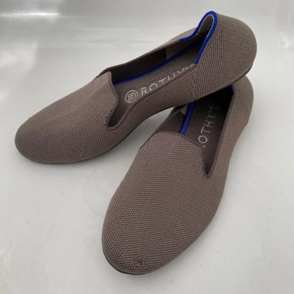 ROTHYS Sparrow Brown Lounge Loafer Flats Shoes Women's 6/6.5